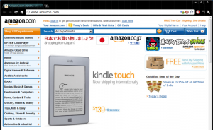 米Amazonのサイト