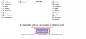 Get Installer をクリック