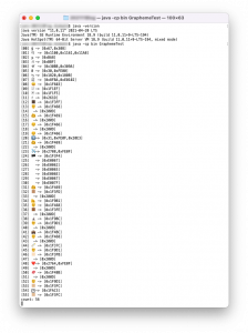 java.text.BreakIteratorの実行結果